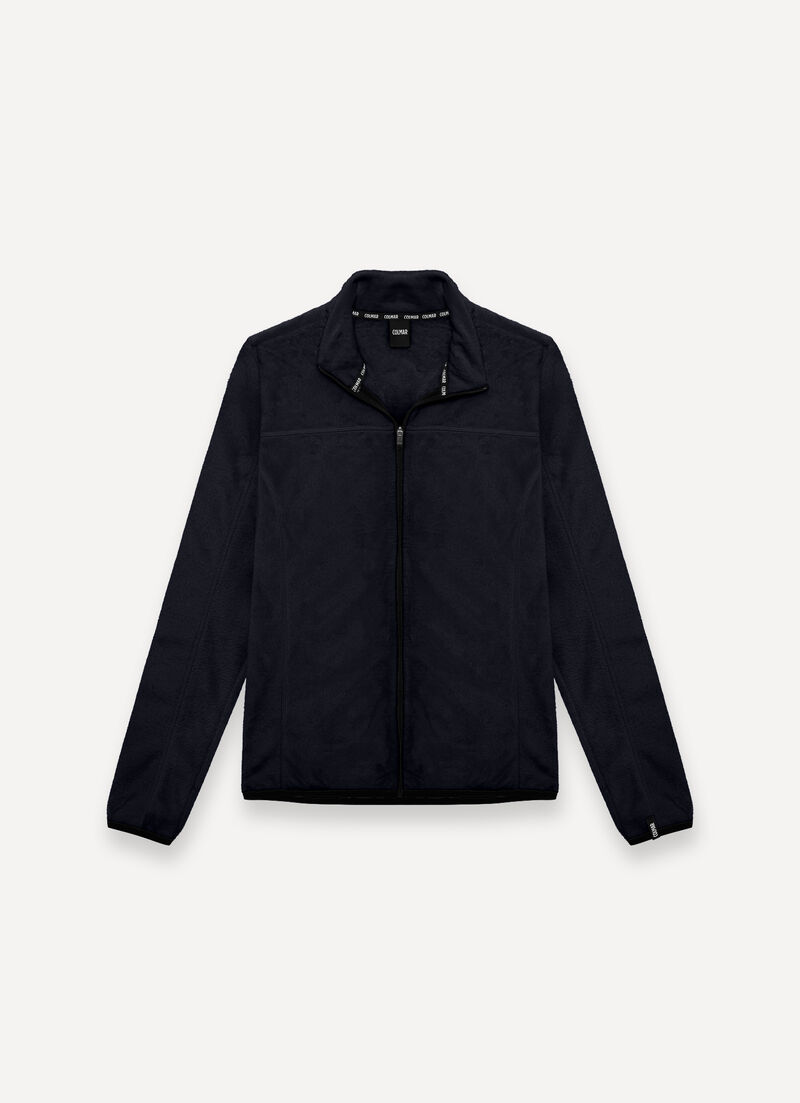 Plush-effect ski fleece