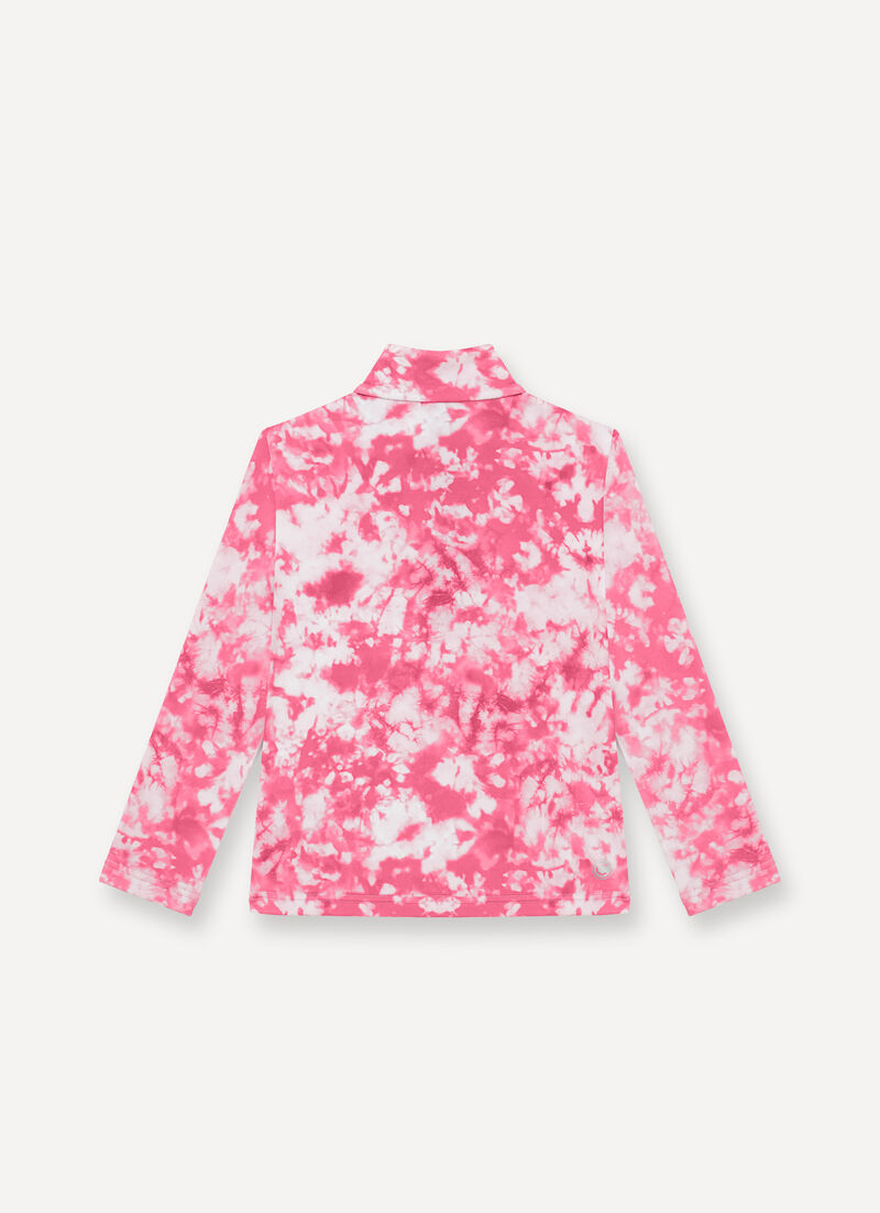 Boys’ unisex tie-dye ski sweatshirt