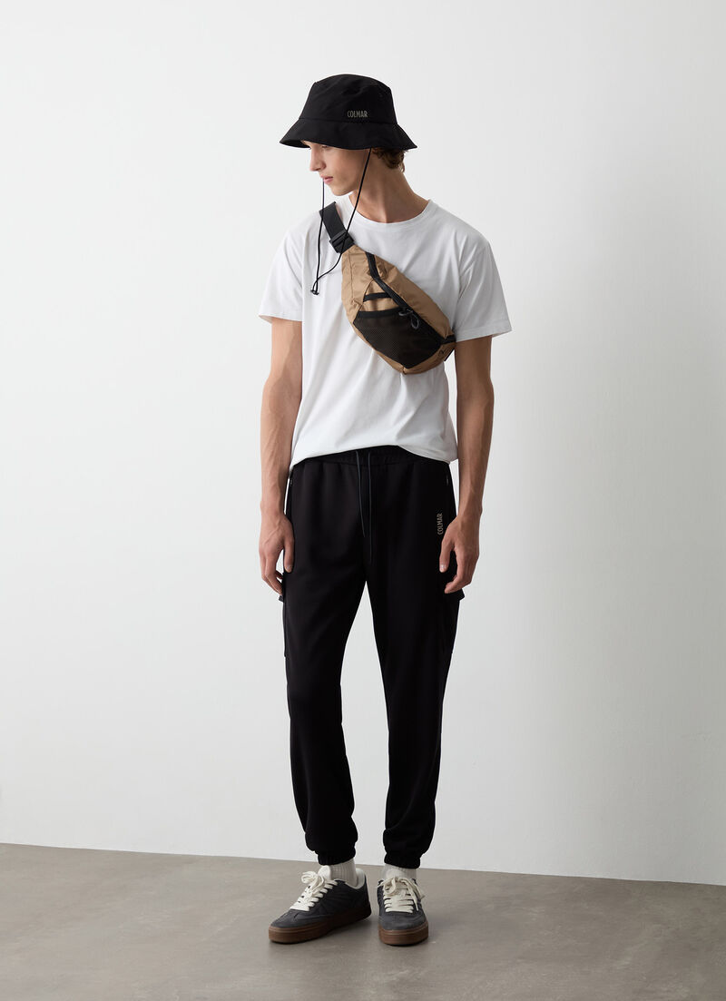 Stretch cargo trousers