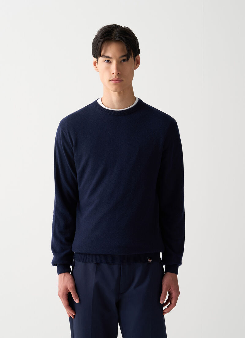 Fine-knit pullover