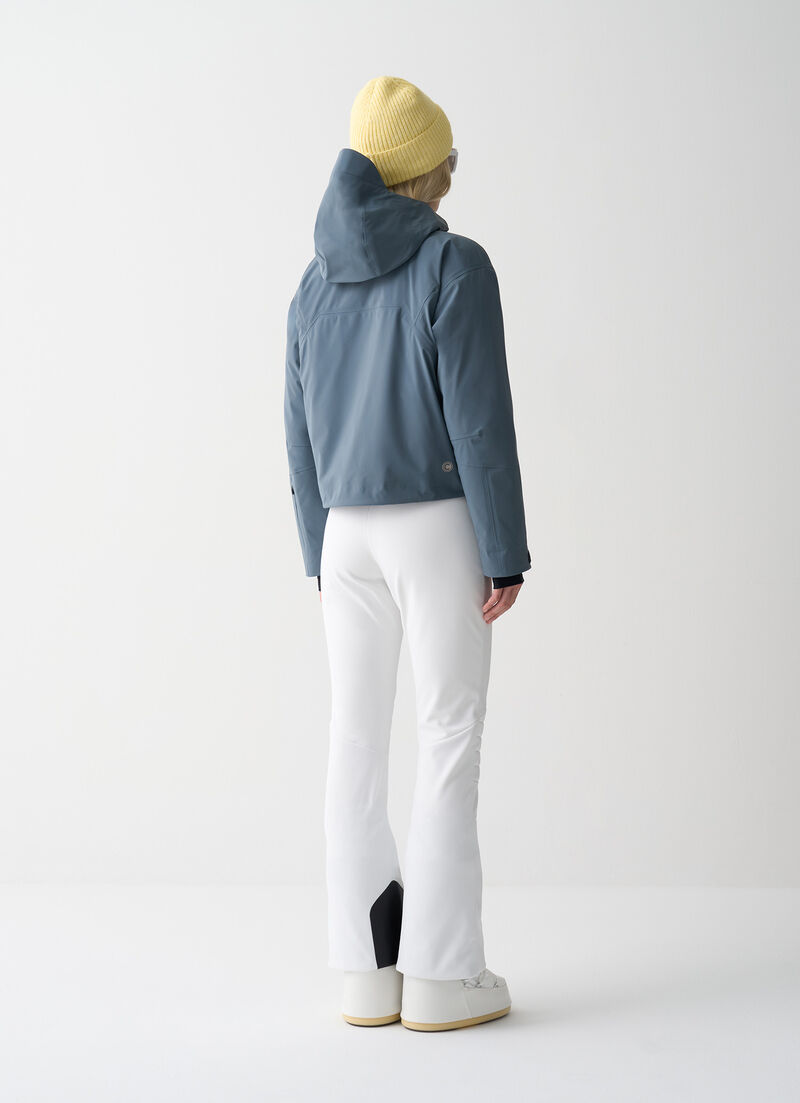 Jacket with insulating down jacket