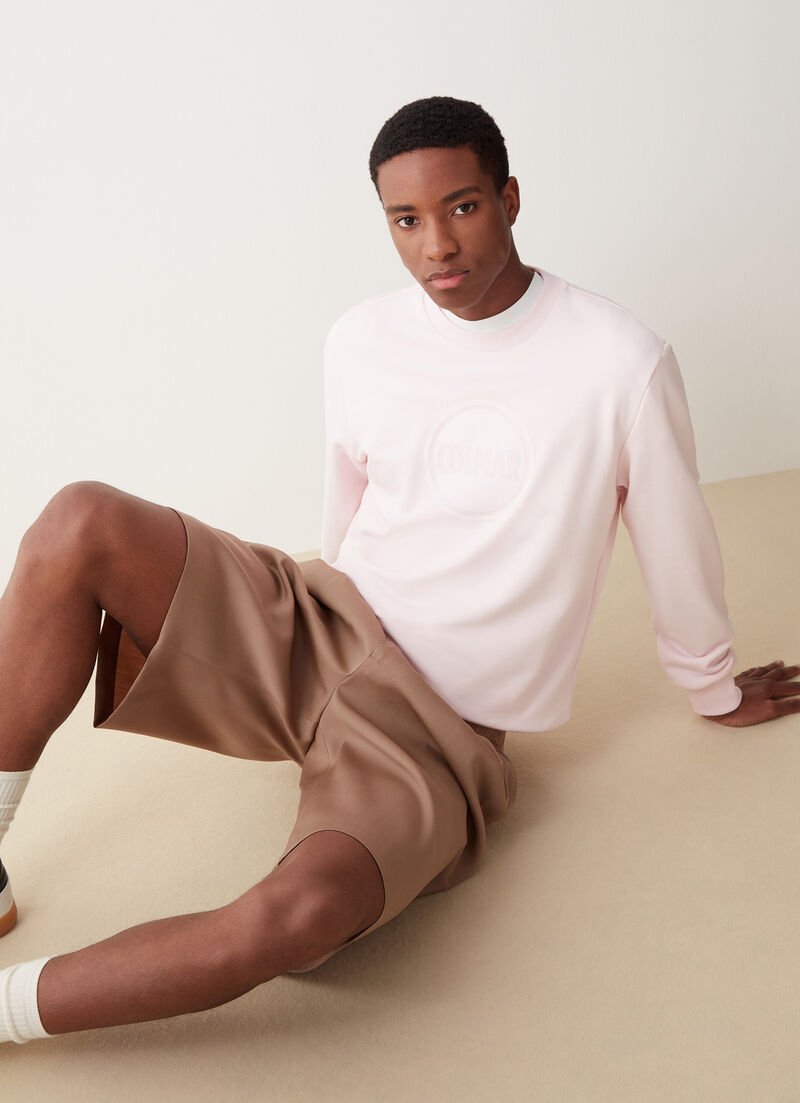 3D effect Colmar logo sweatshirt