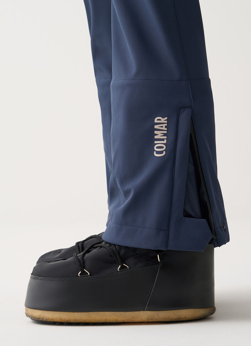 Dressy softshell ski trousers