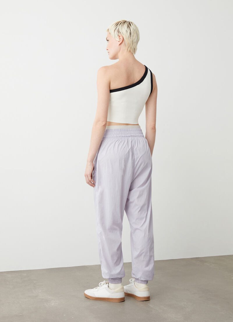 Light nylon trousers