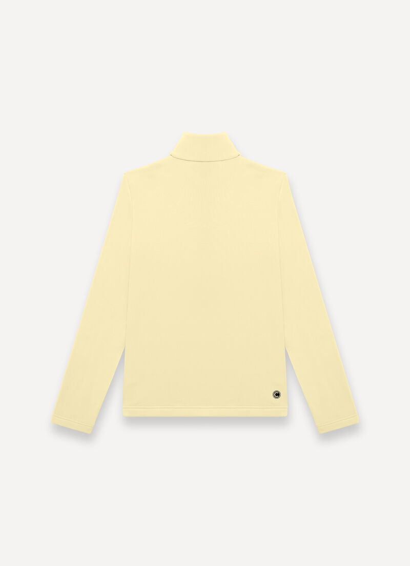 Half-zip stretch ski fleece