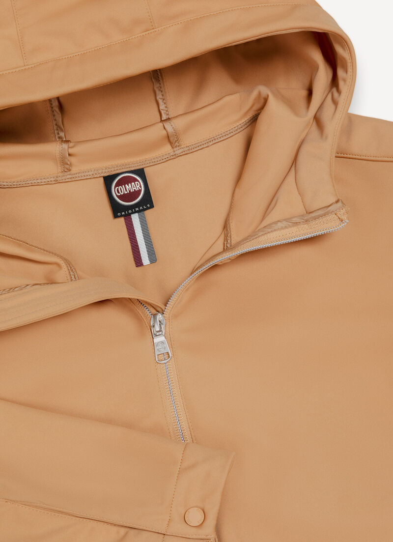 Long softshell jacket