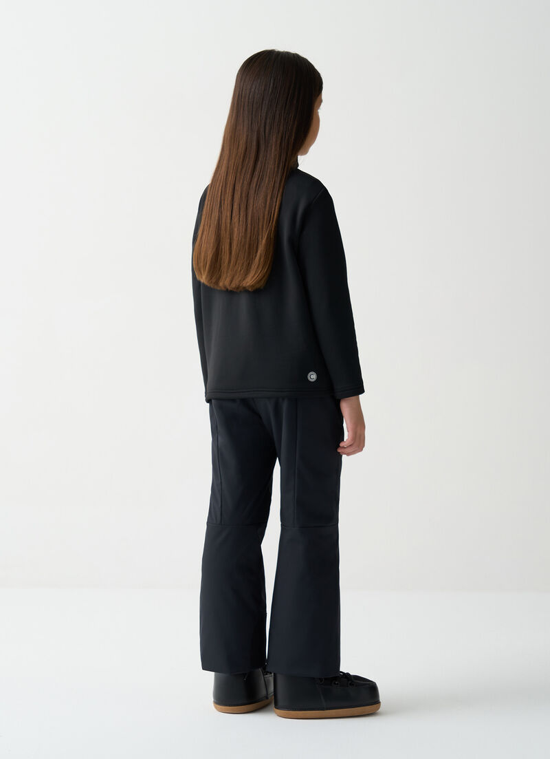 Unisex branded ski fleece