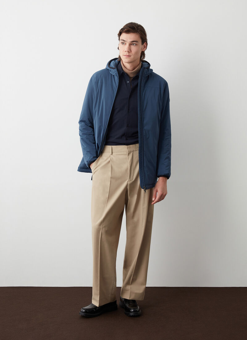 Waterproof padded autumn-weight jacket