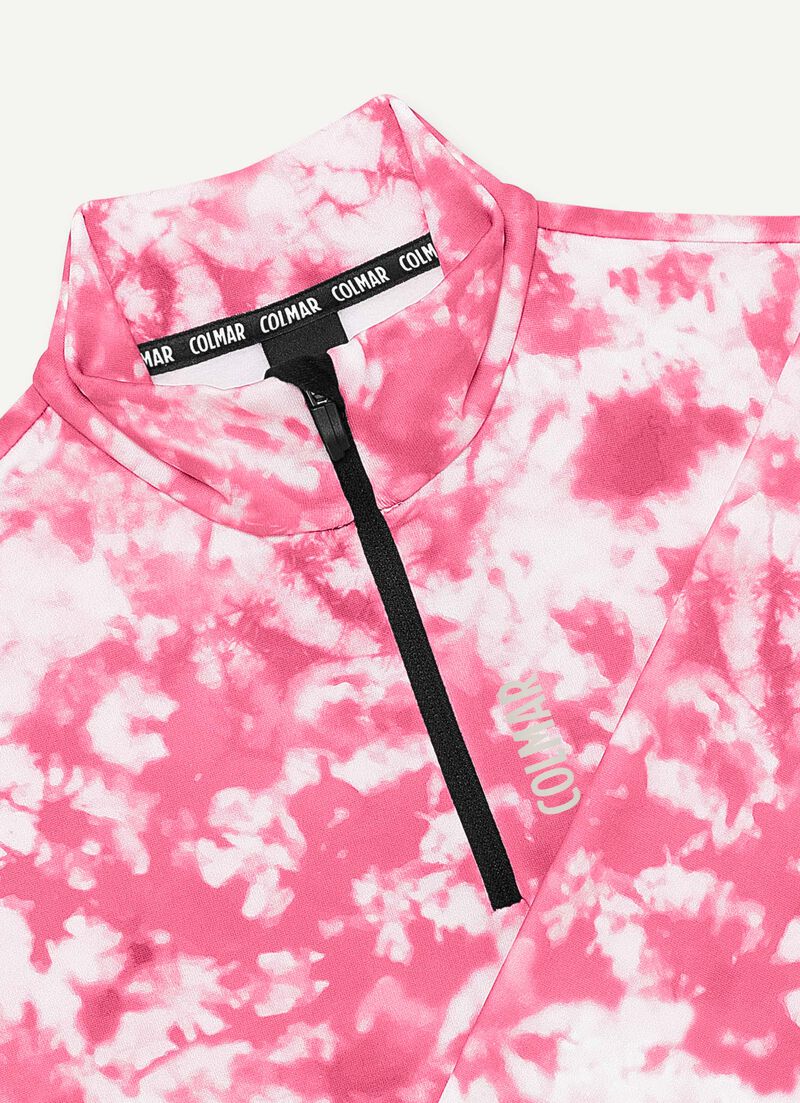 Boys’ unisex tie-dye ski sweatshirt