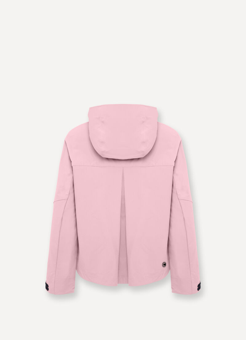 Technical stretch fabric cape