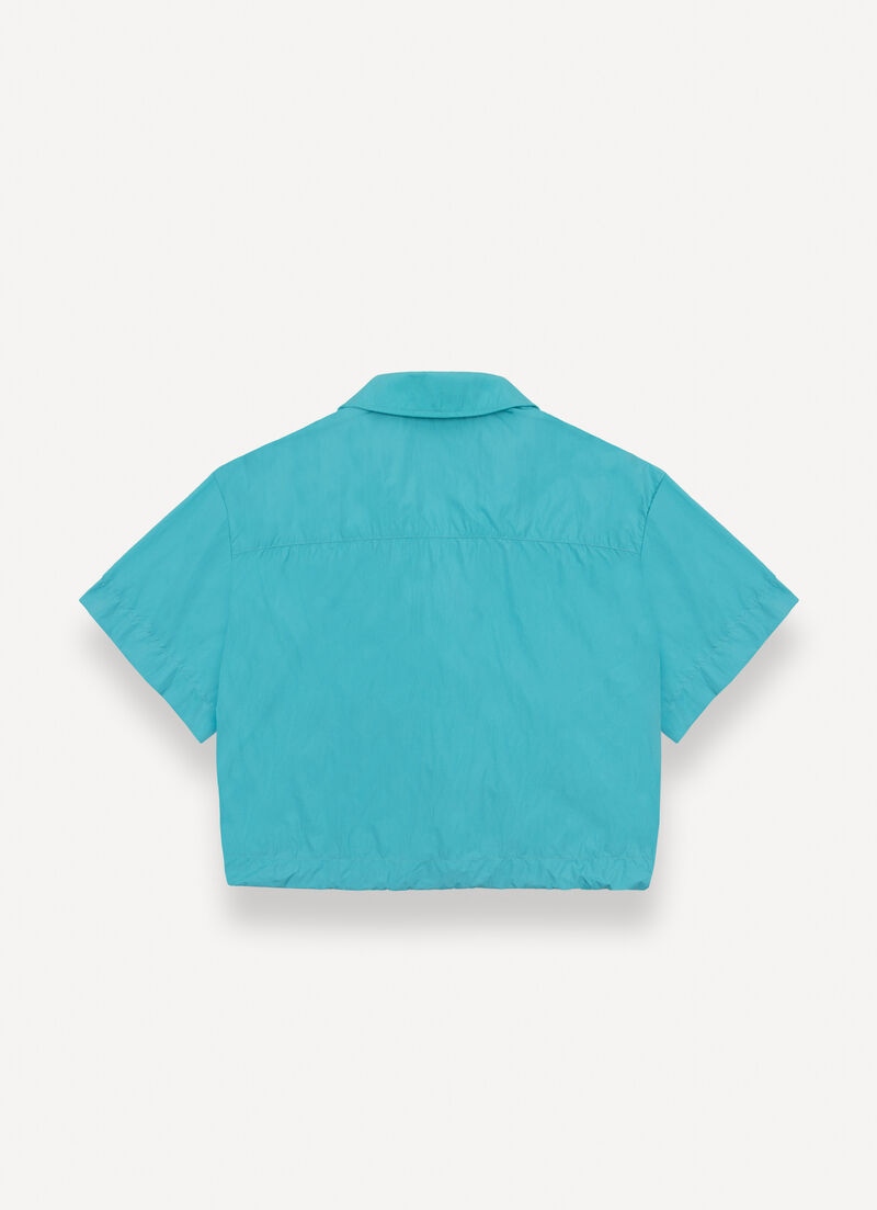 Shirt in water-repellent nylon