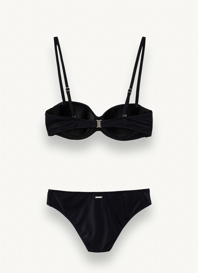 Stretch lycra balconette bikini