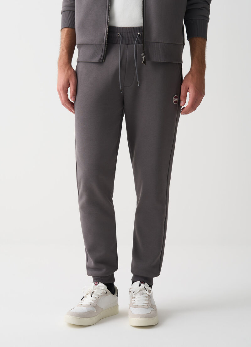 Cotton tracksuit bottoms