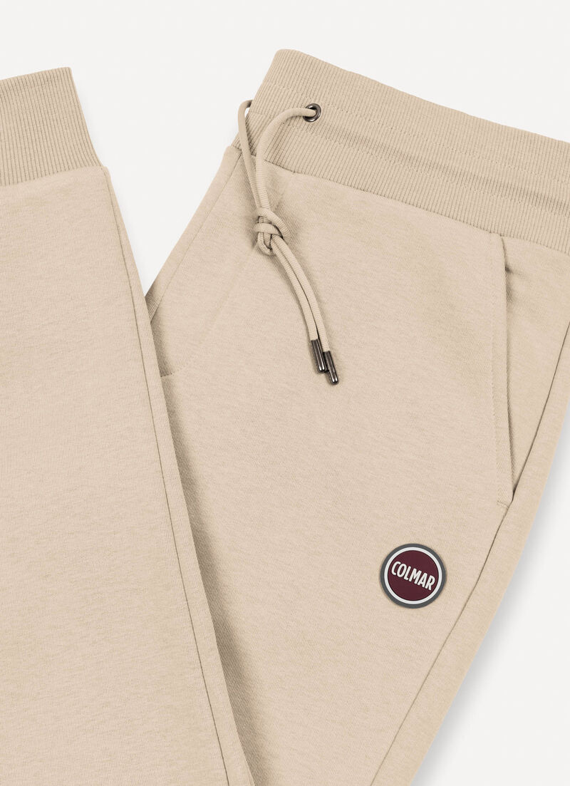 Cotton tracksuit bottoms