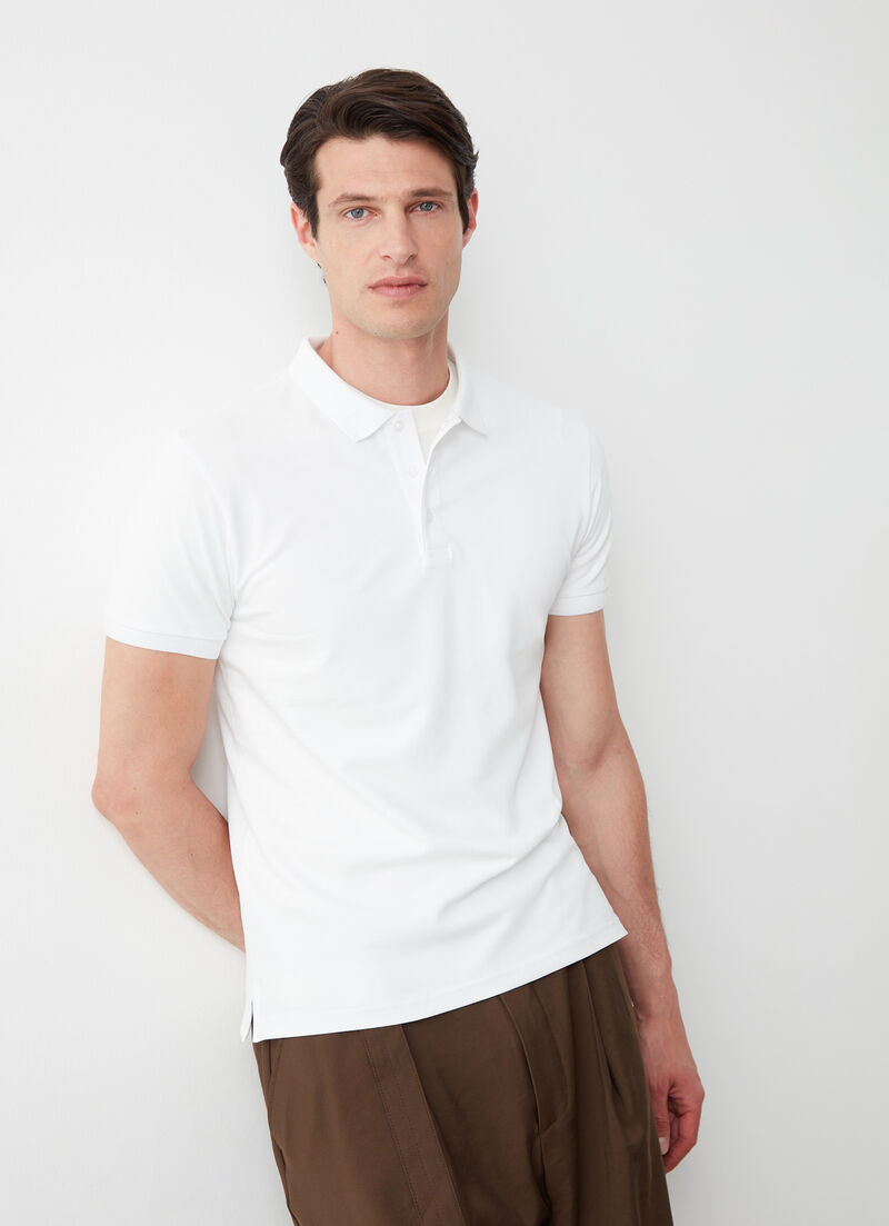 Piqué polo-shirt
