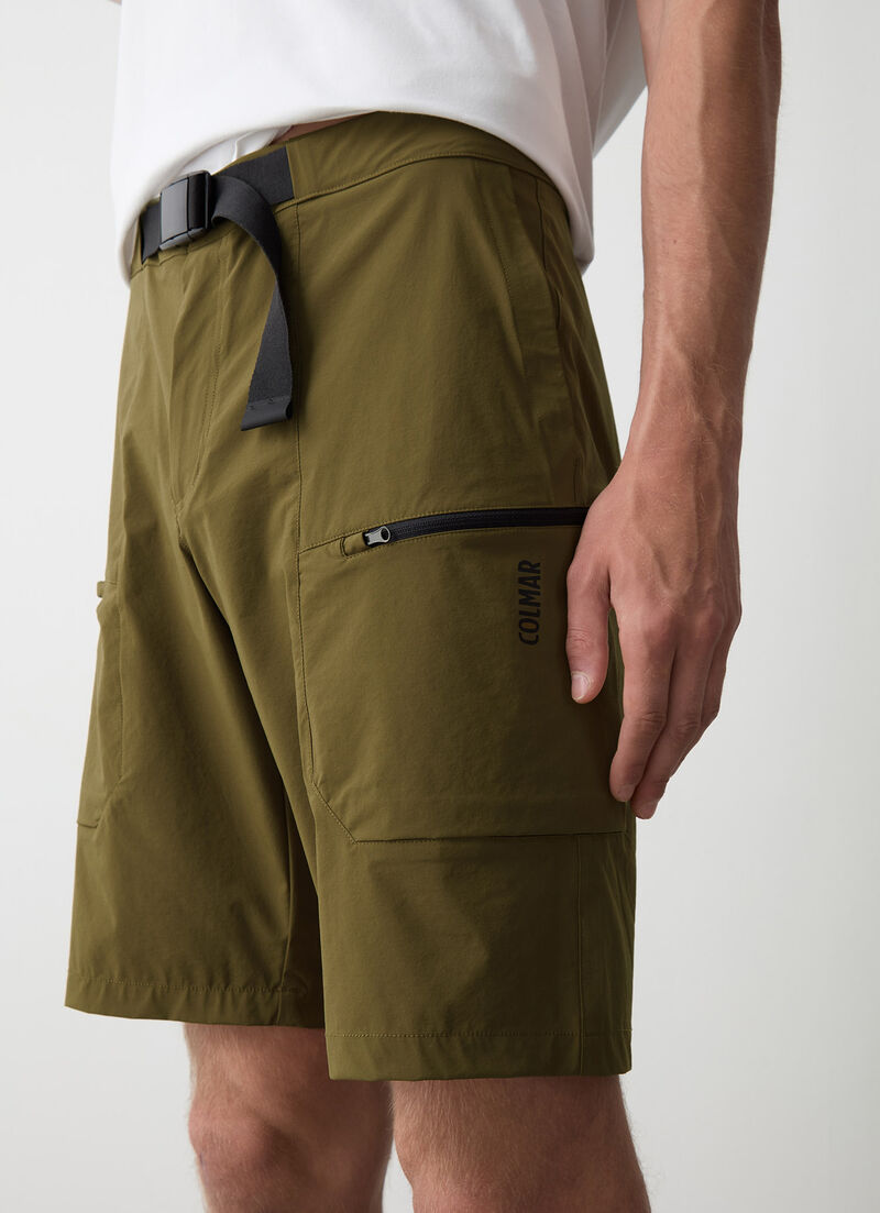Technical cargo shorts