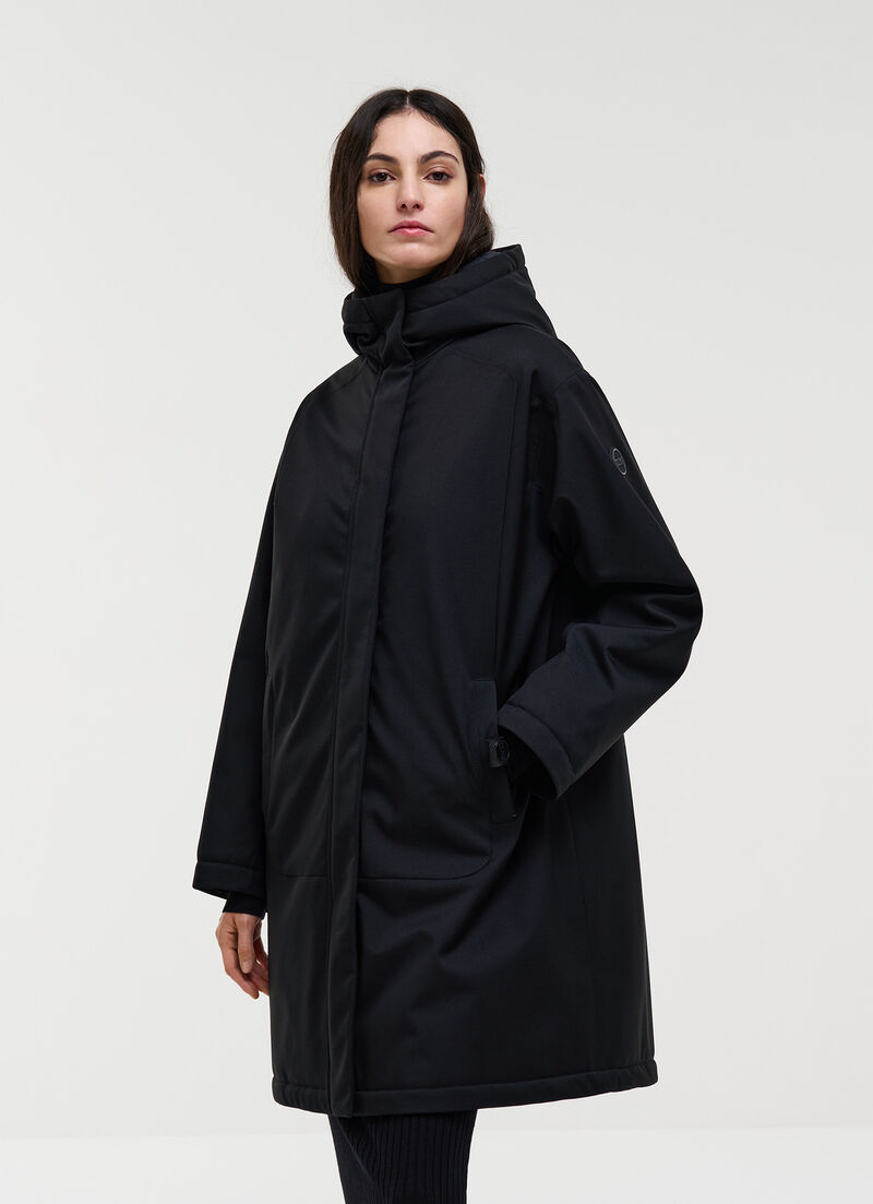Padded parka with hood