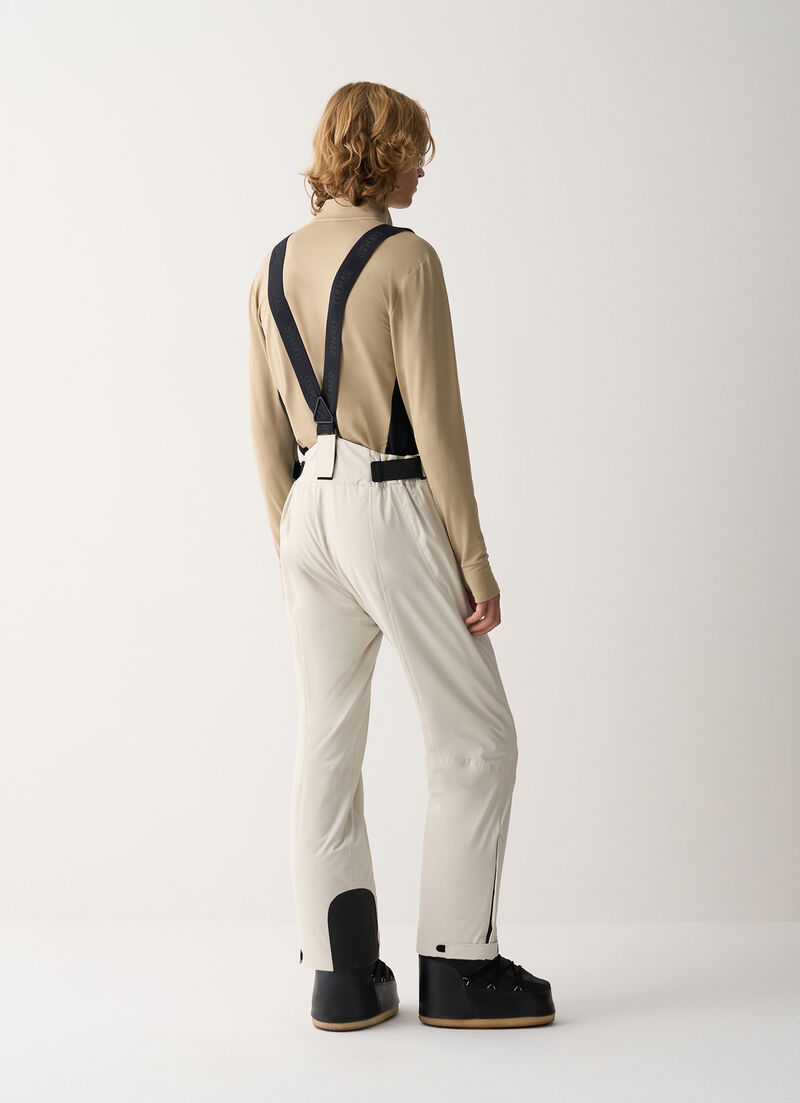 Padded ski salopettes with Recco® reflector