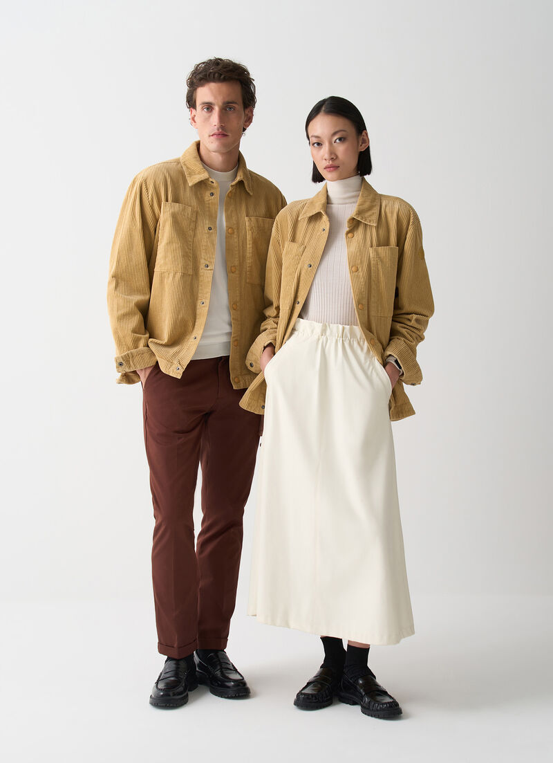 Unisex corduroy shirt
