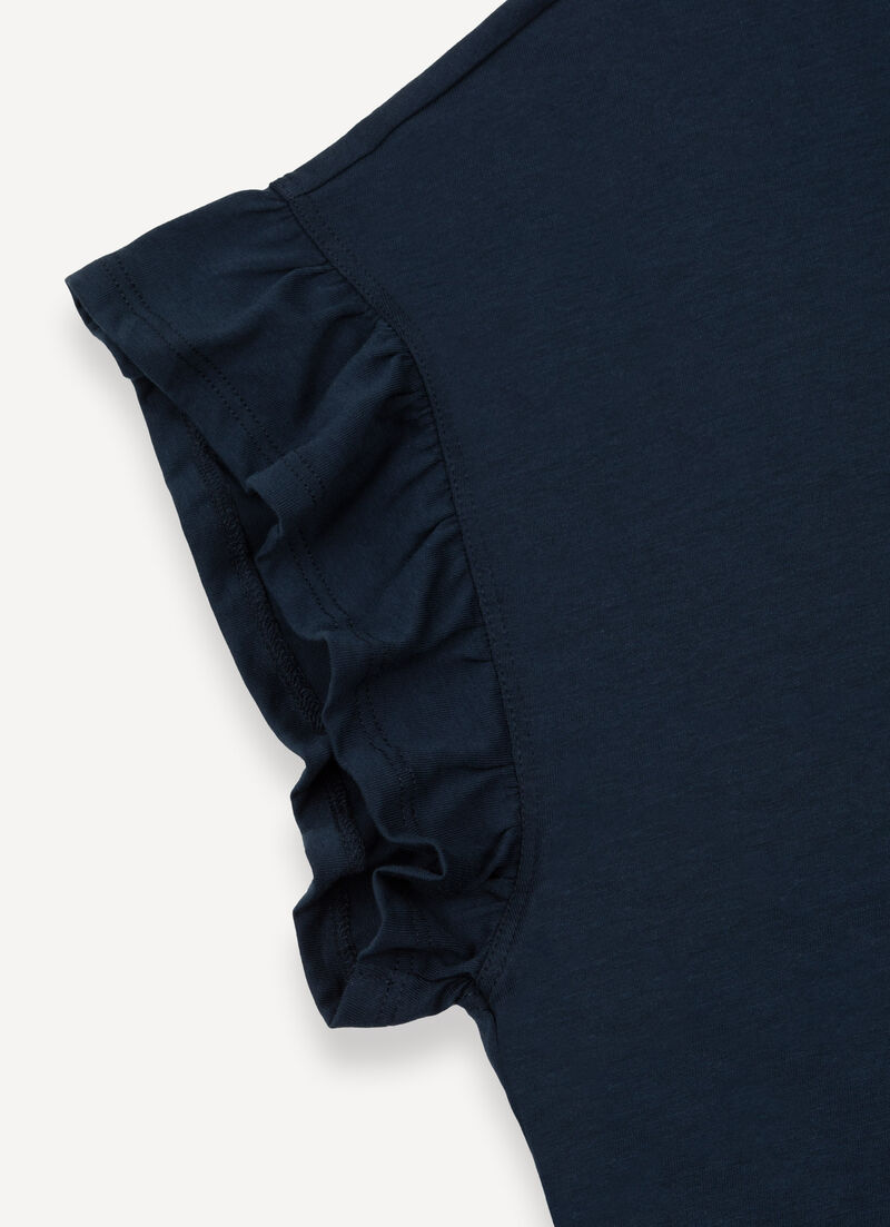 T-shirt with ruching