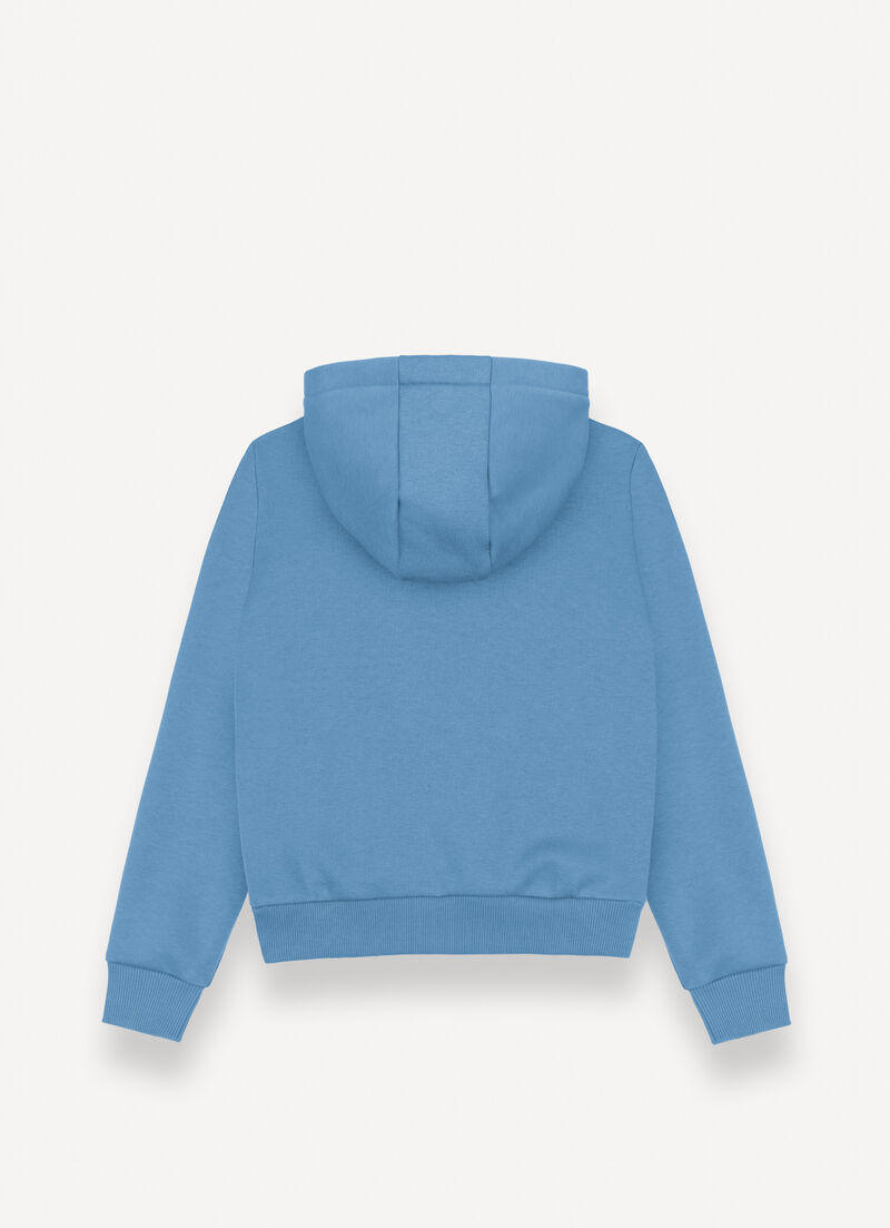 Hooded sweatshirt with logo