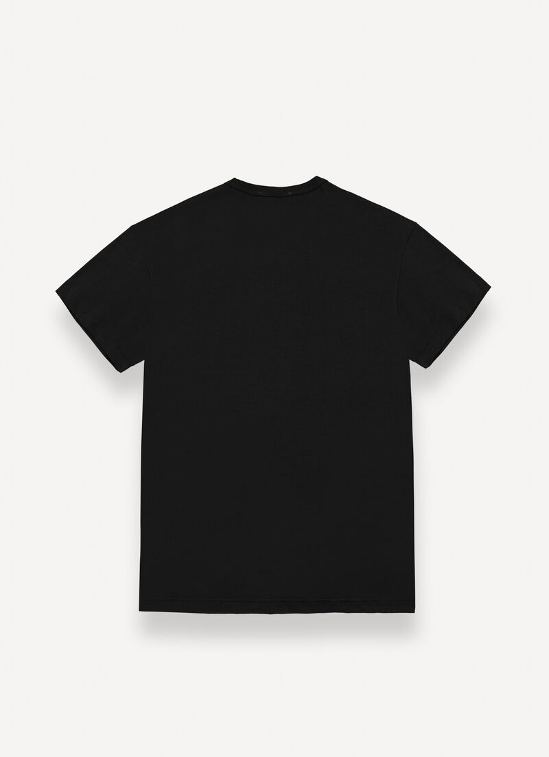 Cotton round-neck T-shirt