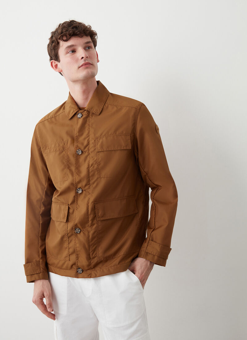 Canvas worker jacket