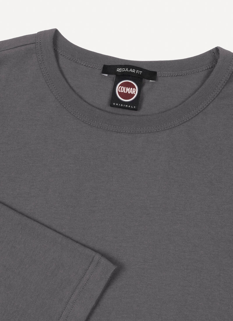 Long-sleeved cotton T-shirt