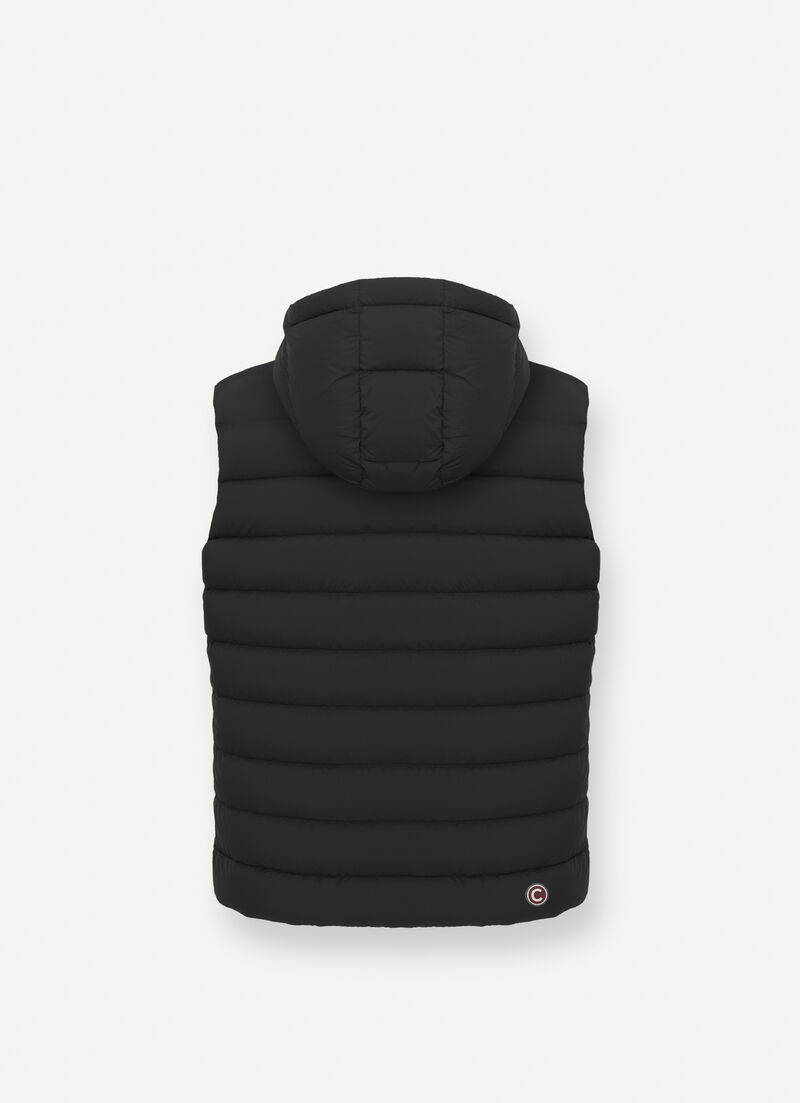 Vest with hood
