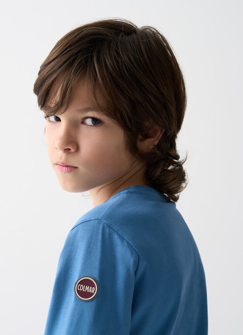 Long-sleeved cotton T-shirt