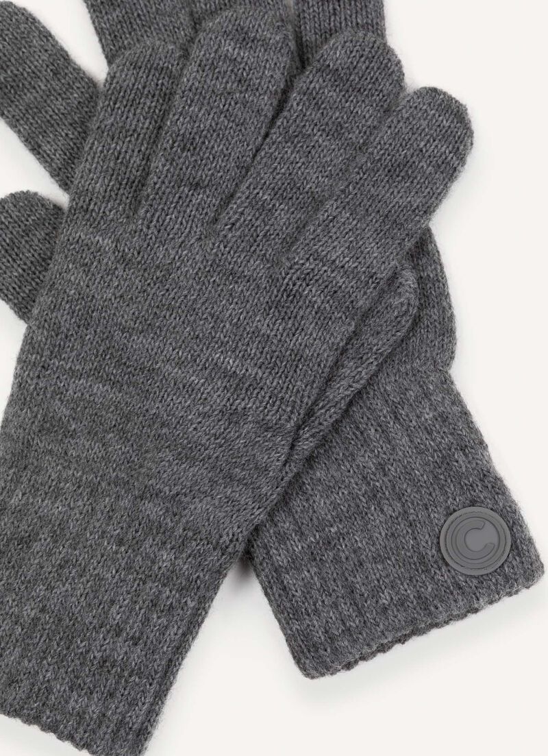 Unisex knit gloves