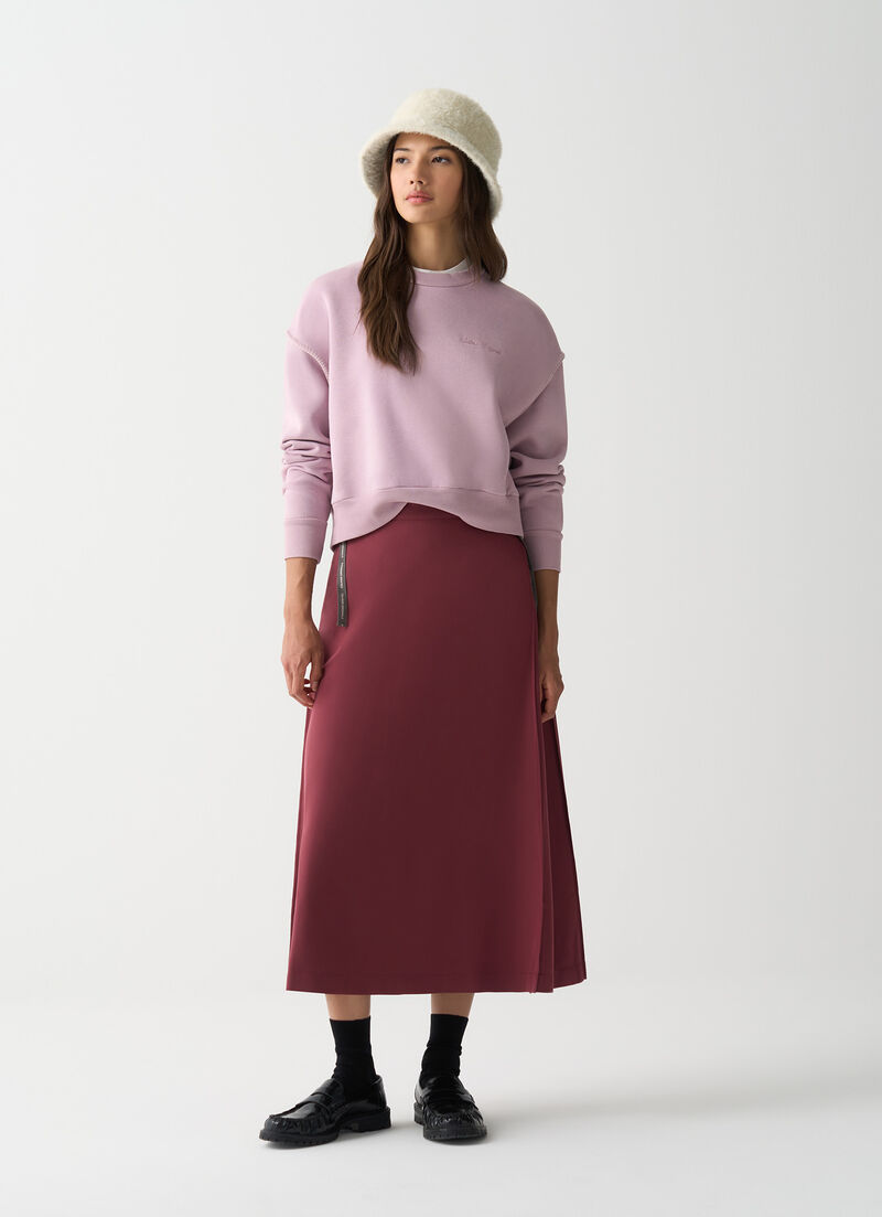 Midi circle skirt