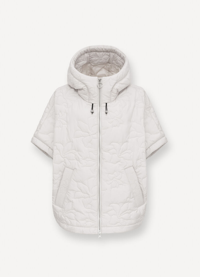 Light cape with floral design