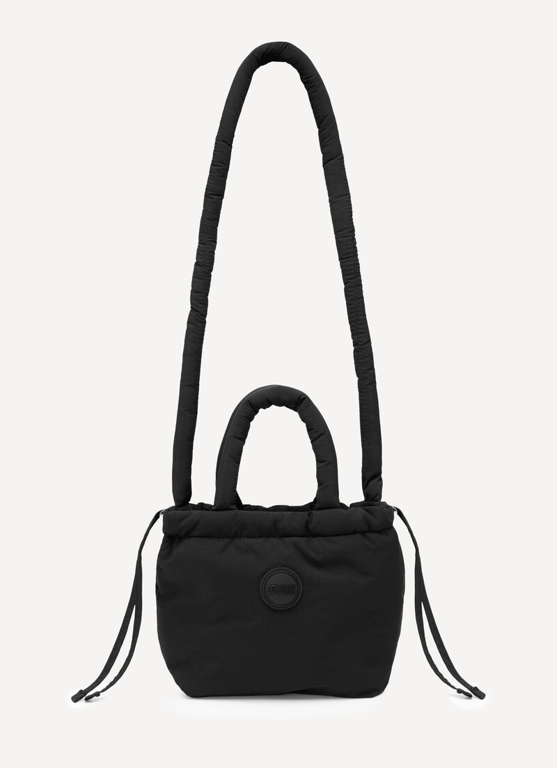 Puffy bucket bag