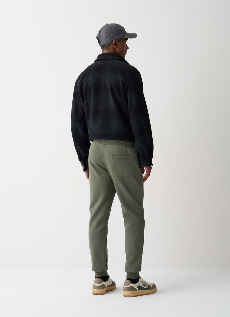 Cotton tracksuit bottoms