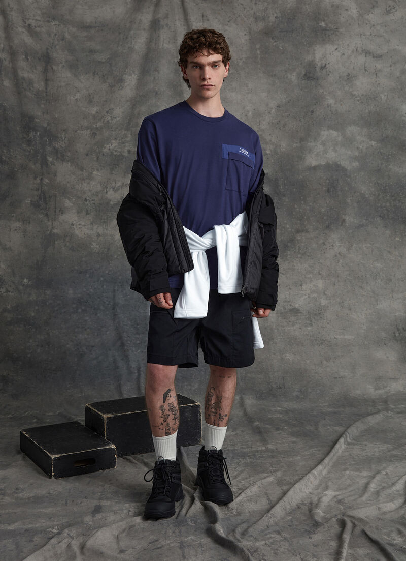 T-shirt with chest pocket