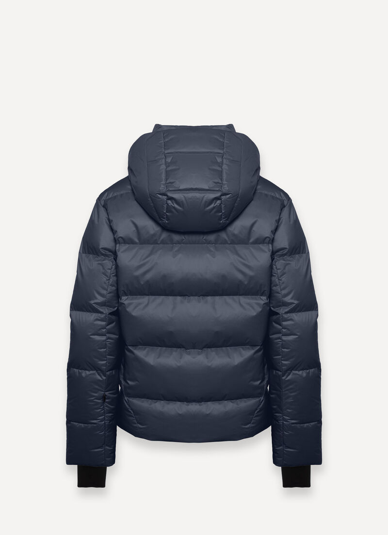 Puffy padded ski jacket