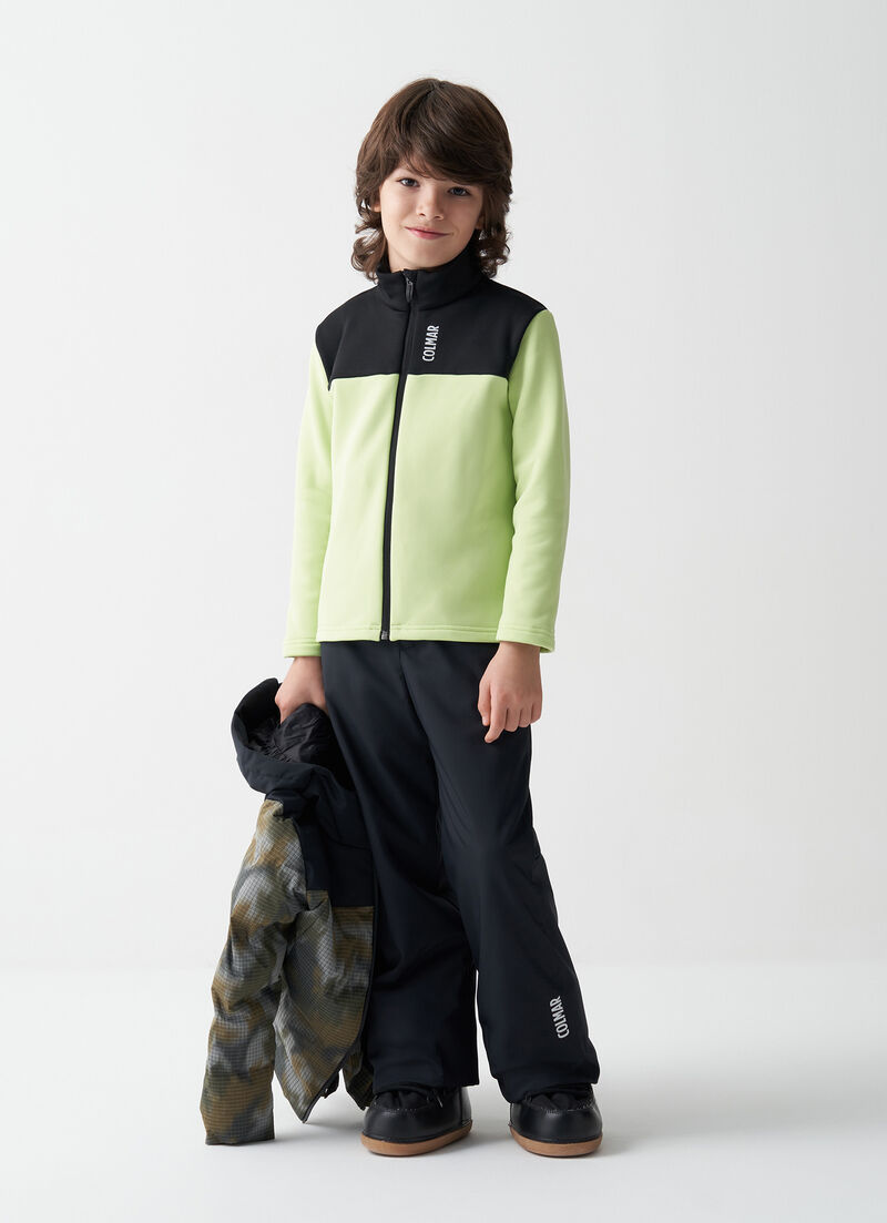 Boy's two-tone ski fleece