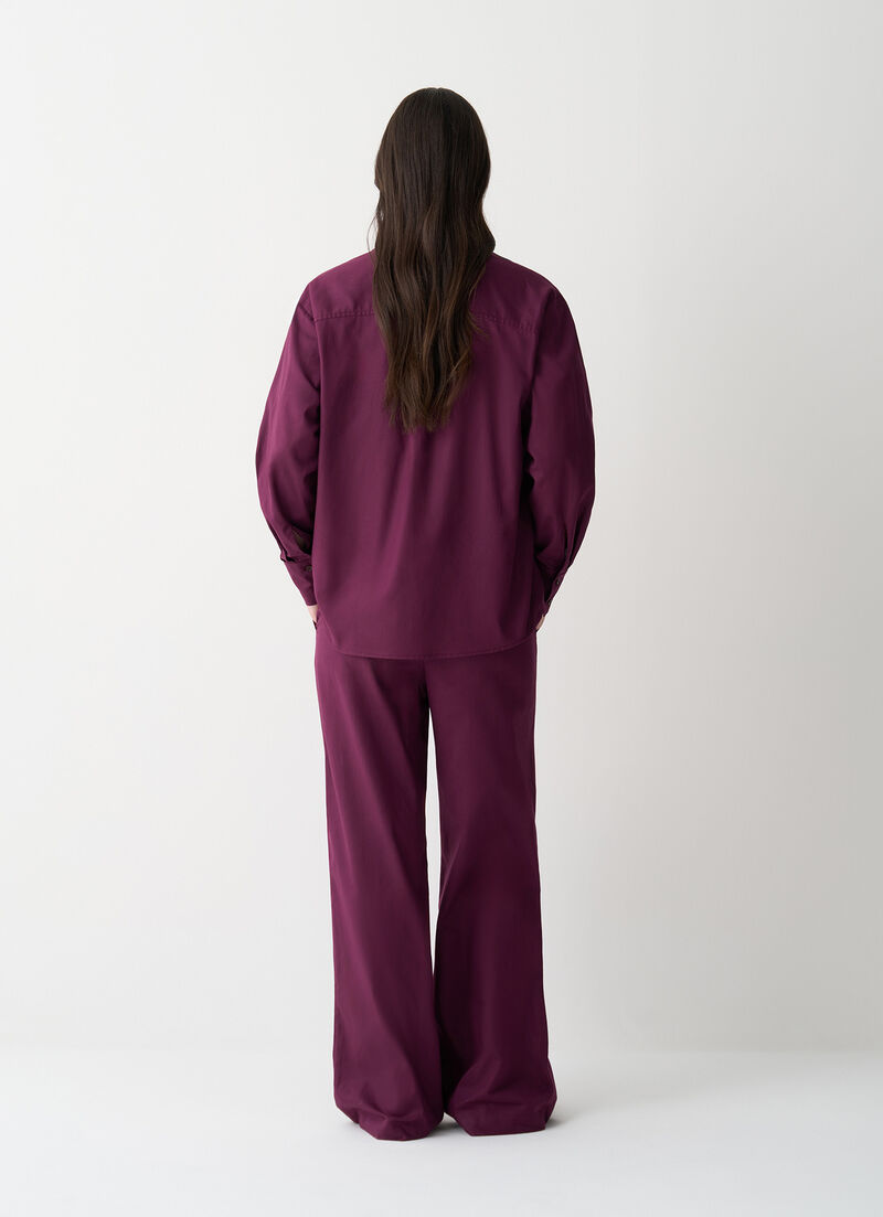 Cotton flannel shirt