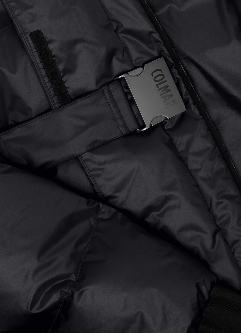 Extra-warm puffy ski parka