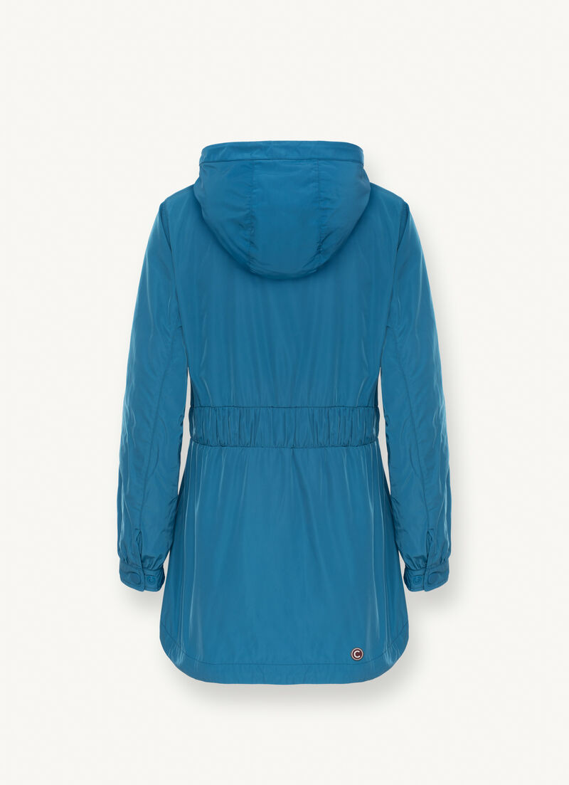 Mid-length taffeta jacket