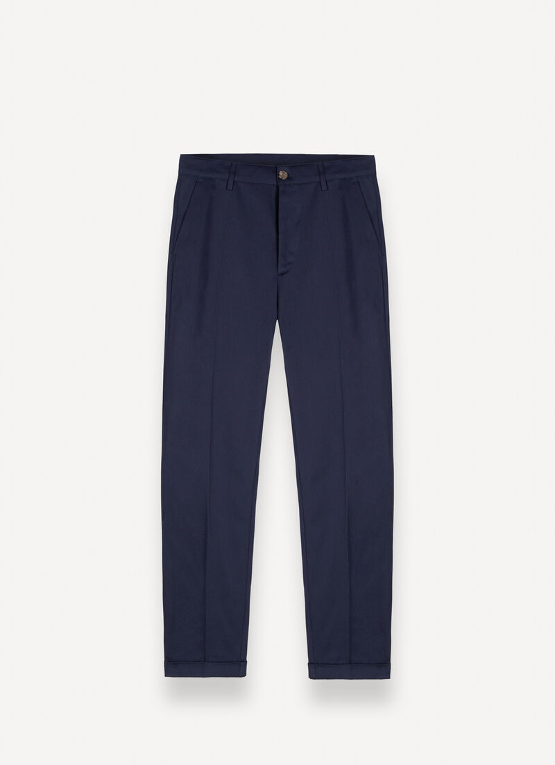 Cotton chino trousers