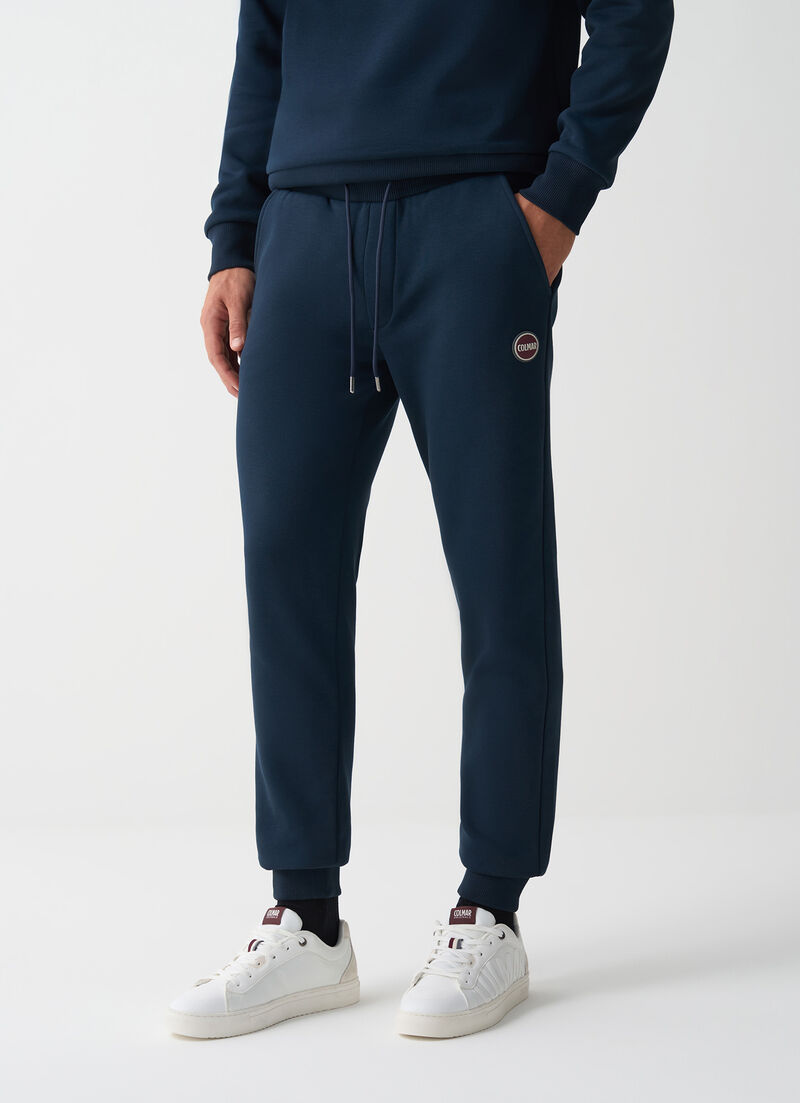 Cotton tracksuit bottoms