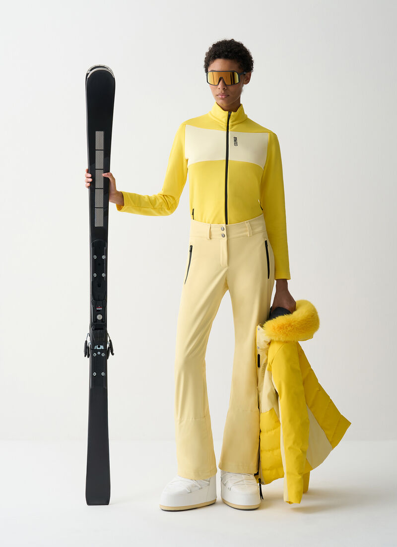 Dressy softshell ski trousers