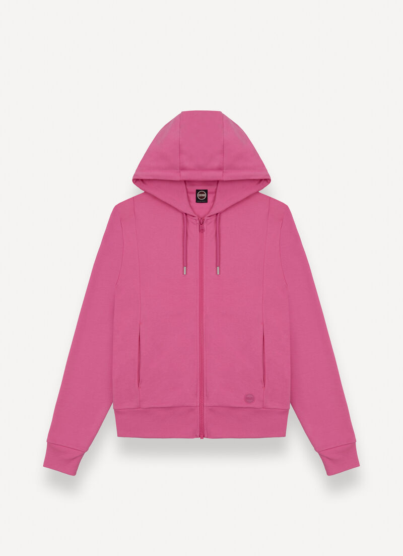 Super-light sweatshirt with zip