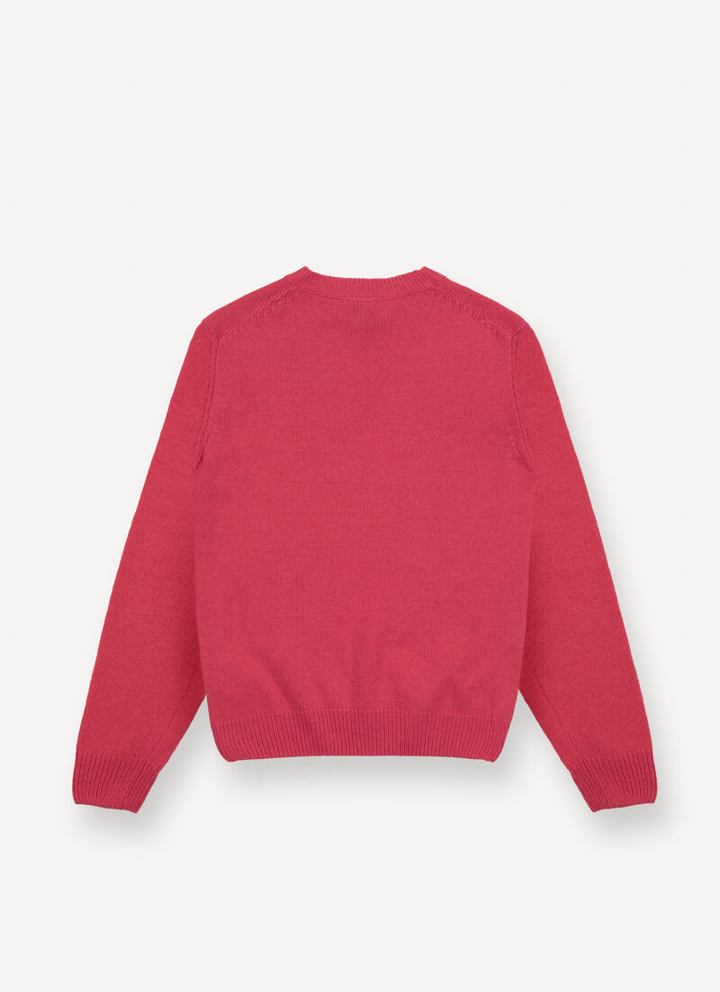 Unisex round-neck pullover