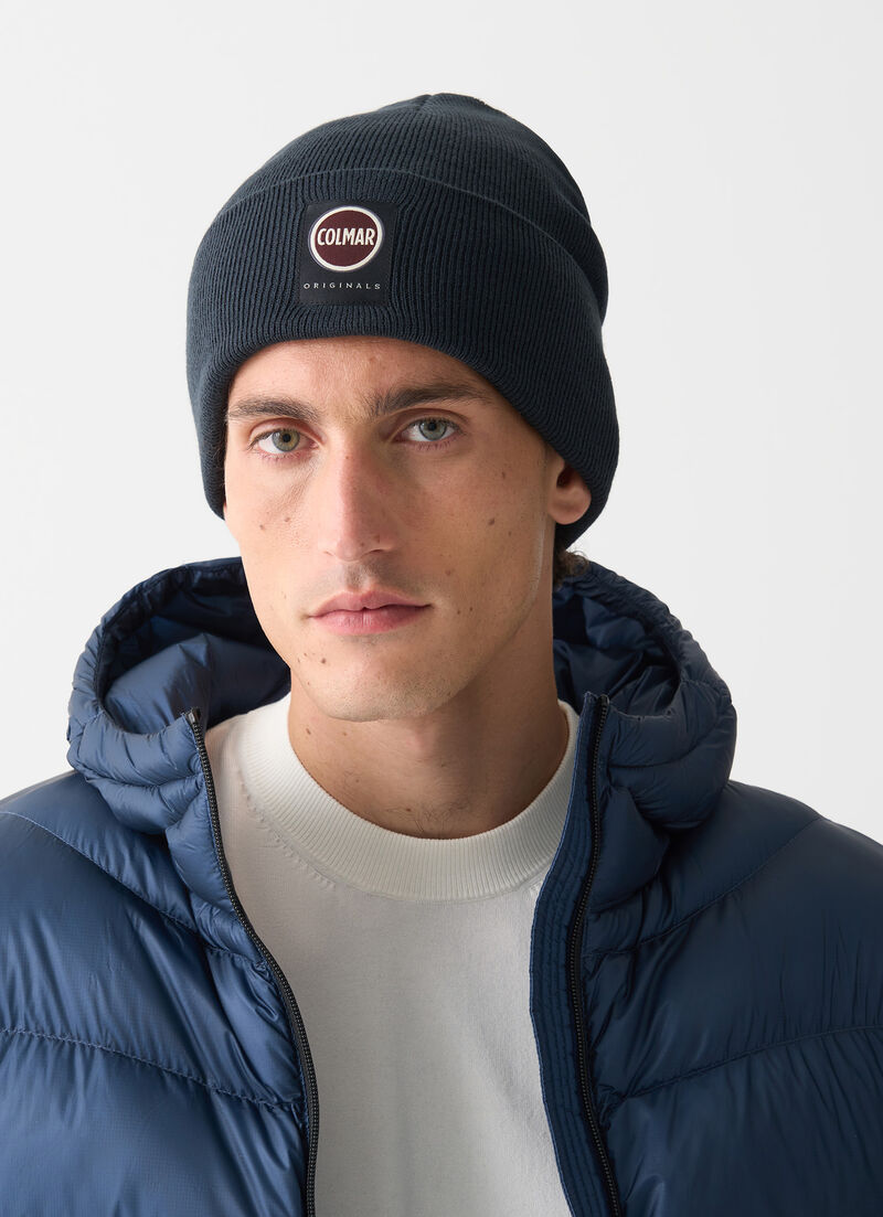 Unisex hat with turn-up cuff