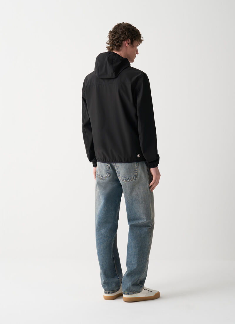 Softshell hooded jacket