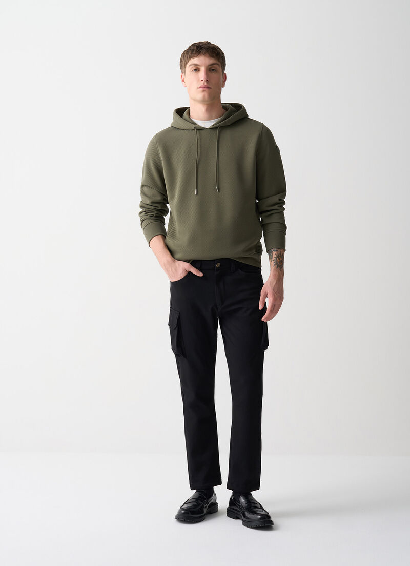 Jacquard sweatshirt