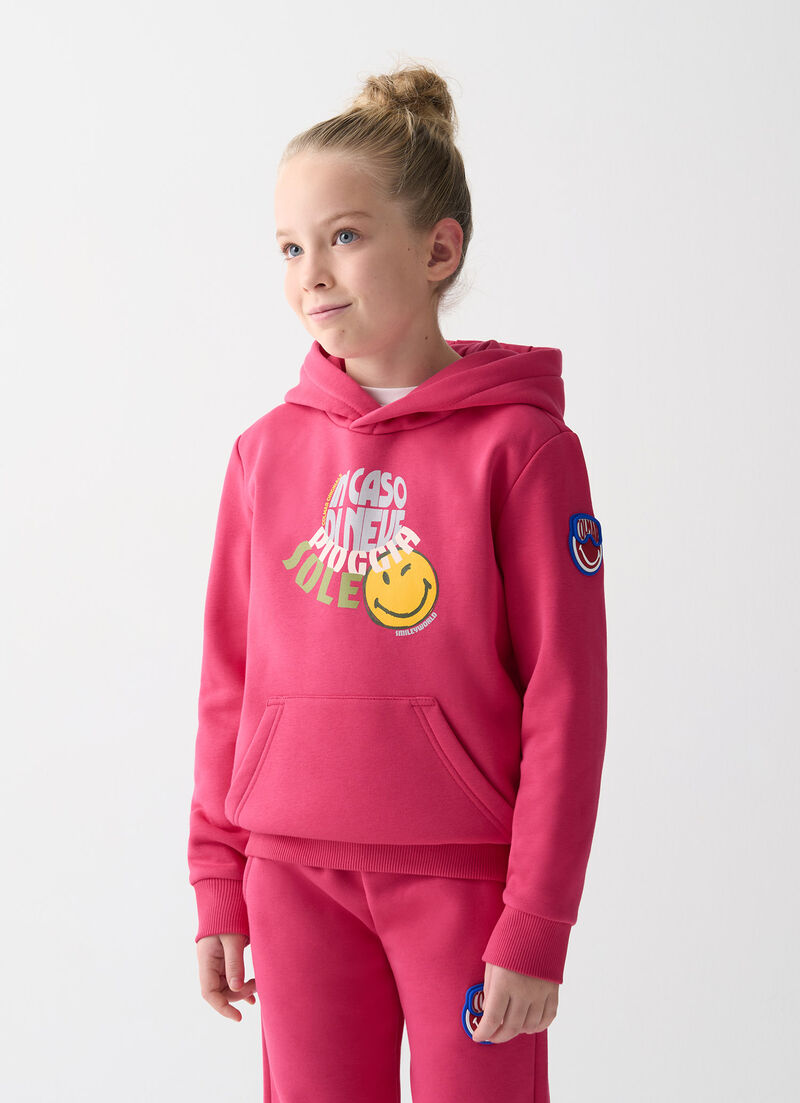 Unisex sweatshirt with SmileyWorld® print